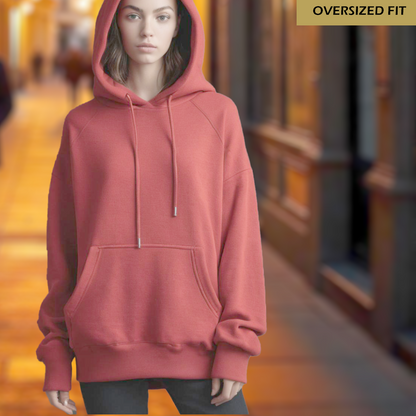Female 100% Red Hoodie | Offer Code: PRE100